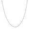 Silver Box Link Chain Necklace